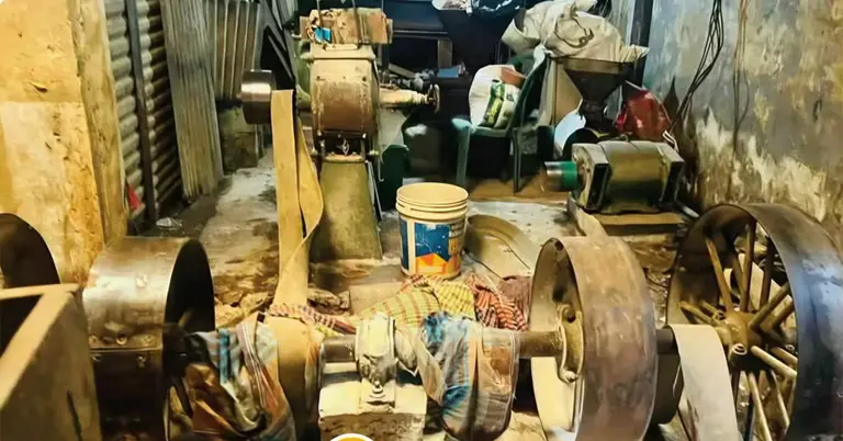 দুর্ঘটনা-সংশ্লিষ্ট সেই মেশিন